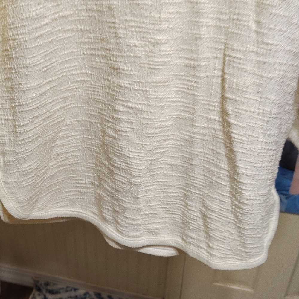 Max Studio Cream Cowl Neck Sweater - Picture 5 of 6